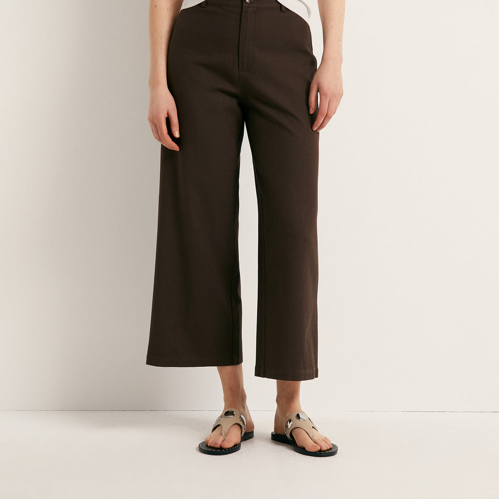 Sfera | Pantalón Culotte de Lino para Dama