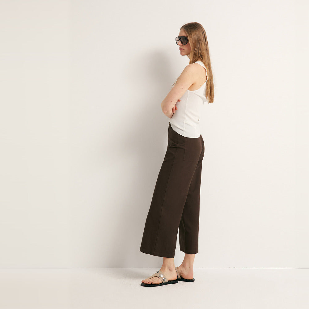 Sfera | Pantalón Culotte de Lino para Dama