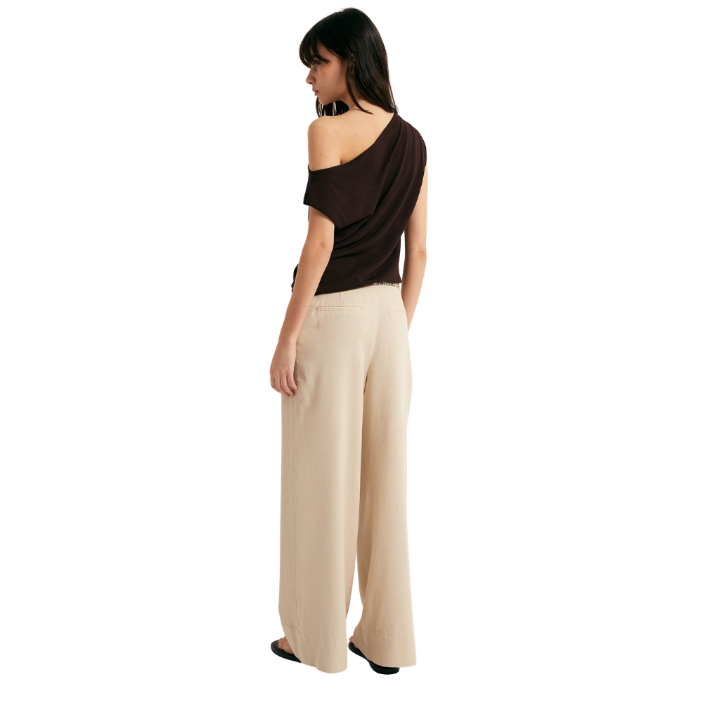 Sfera | Pantalón Ancho en Lino para Dama