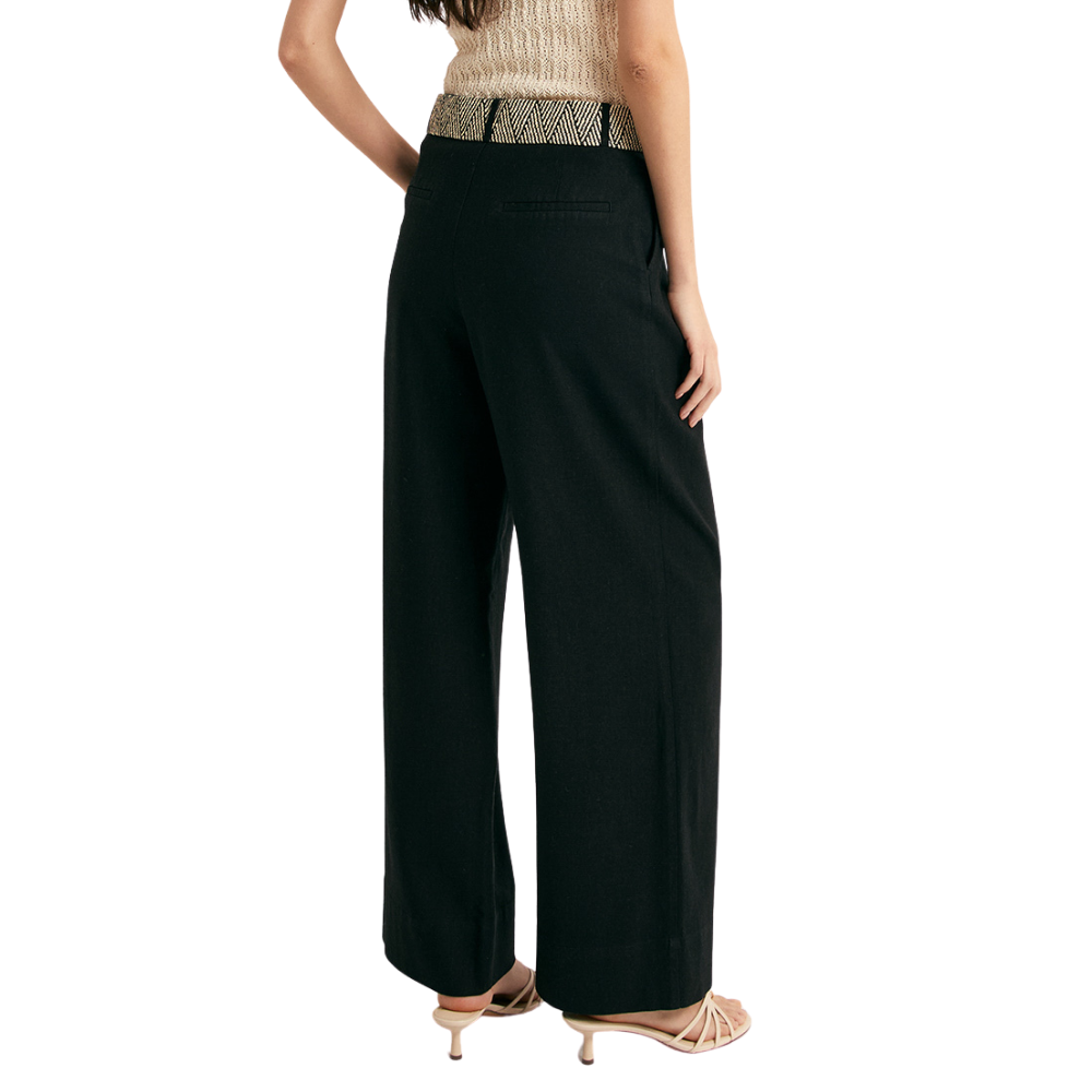 Sfera | Pantalón Ancho en Lino para Dama
