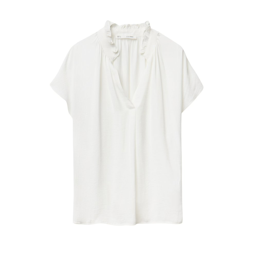 Sfera | Blusa Volante Cuello para Dama