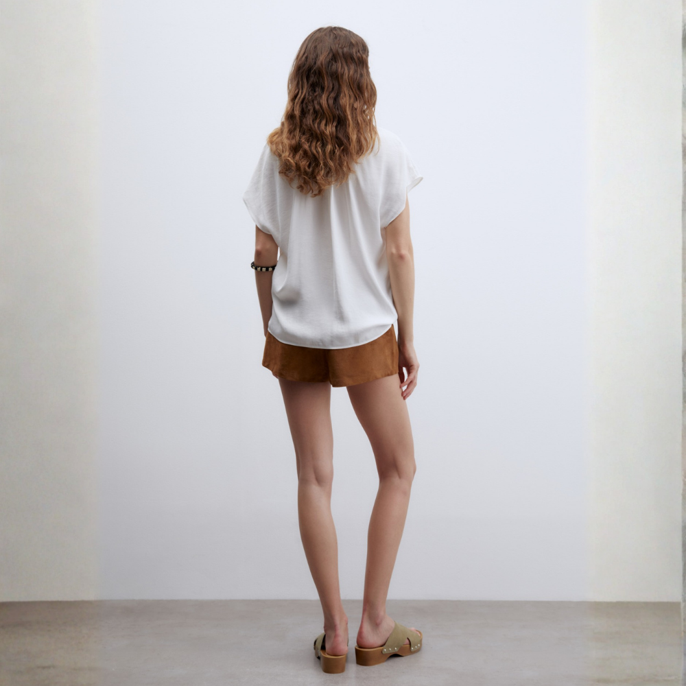 Sfera | Blusa Volante Cuello para Dama