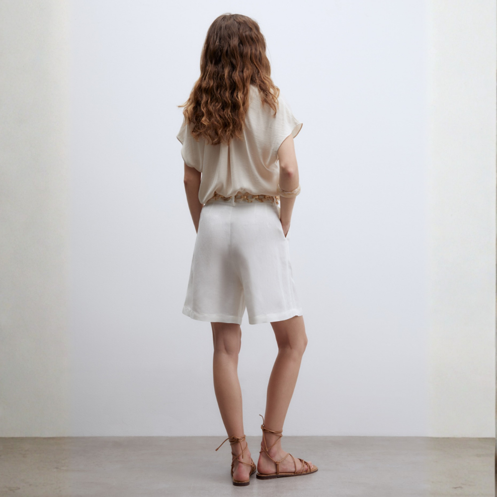 Sfera | Blusa Volante Cuello para Dama