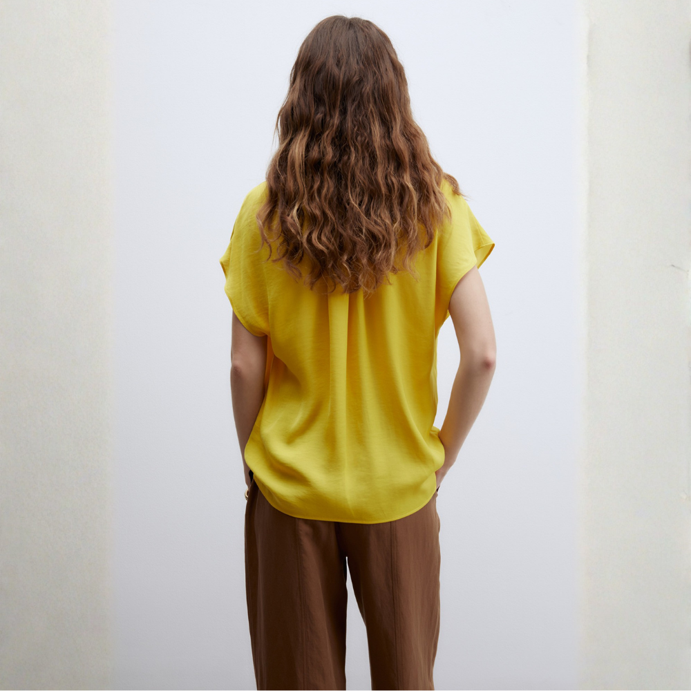 Sfera | Blusa Volante Cuello para Dama