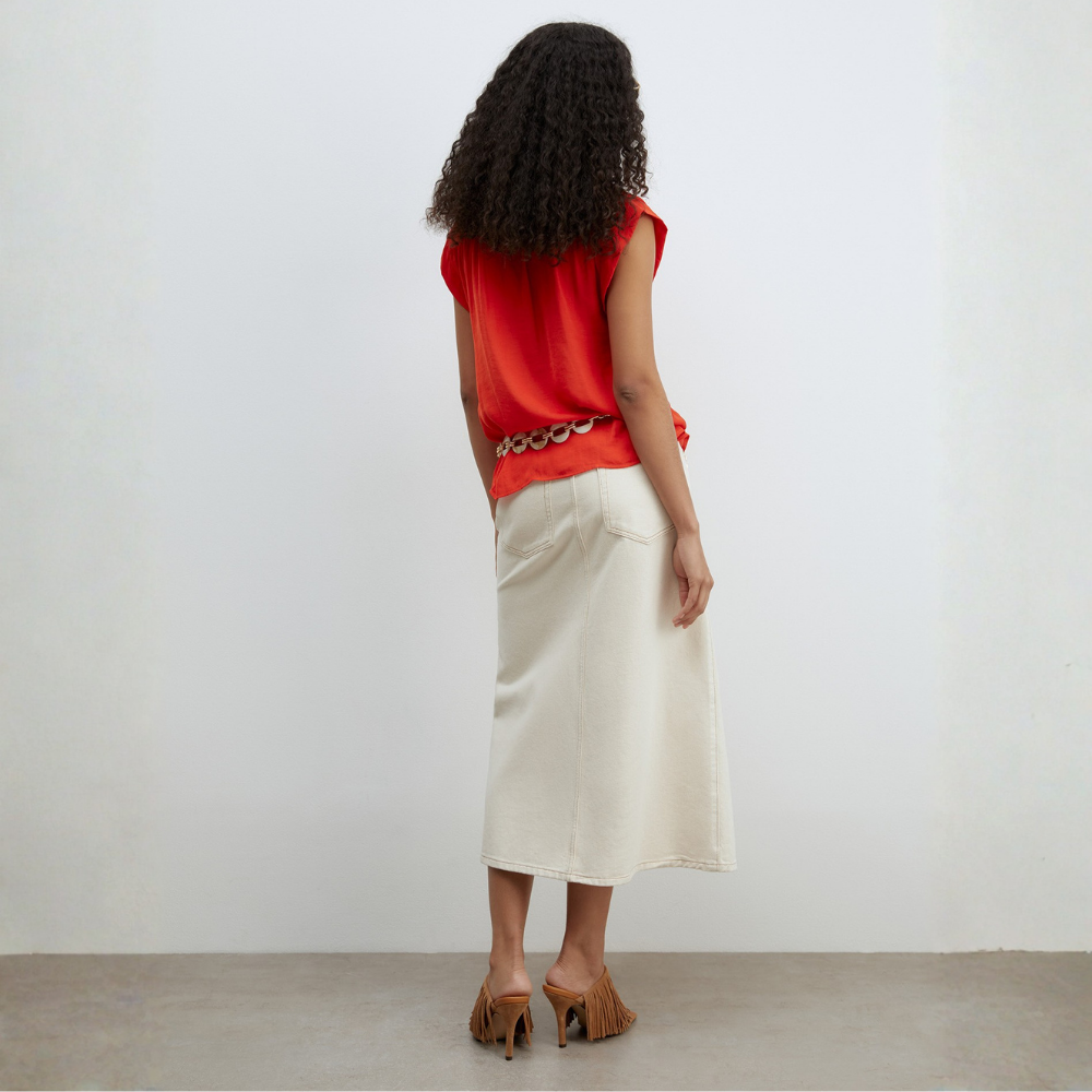 Sfera | Top Fluido Botones para Dama