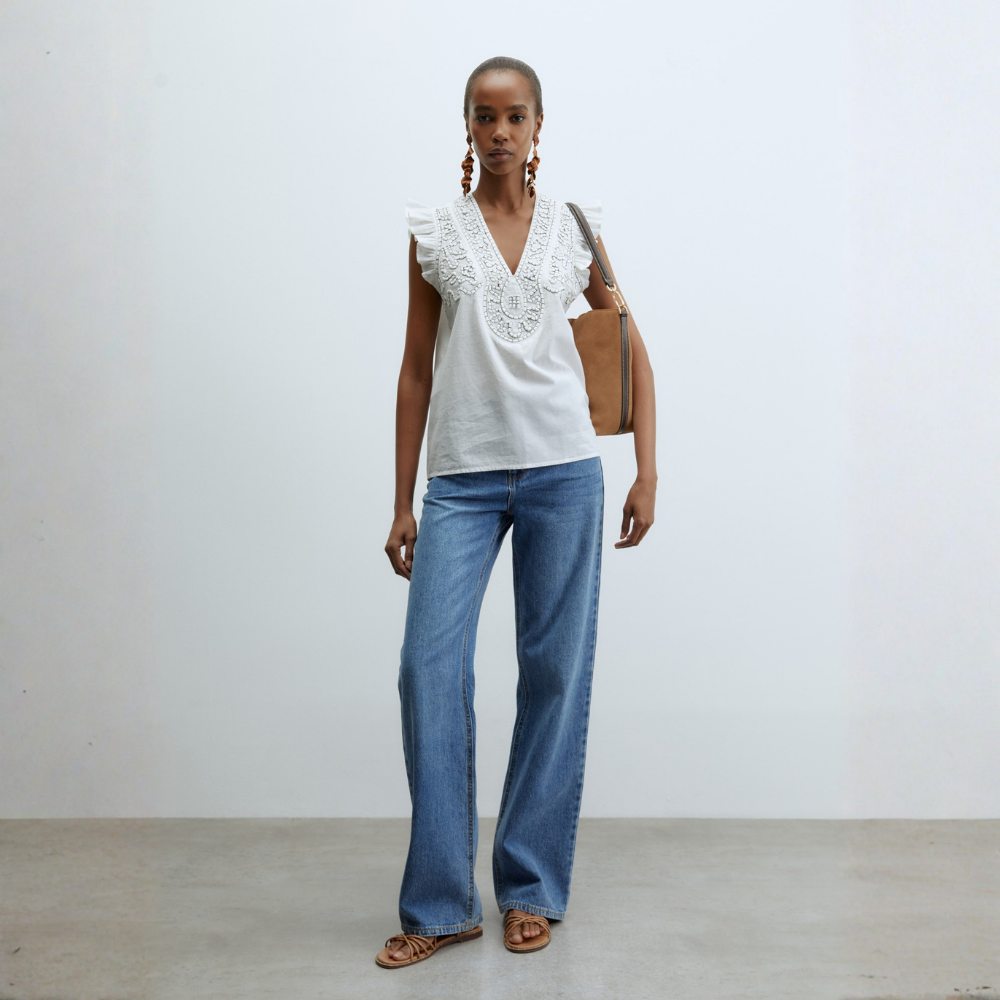 Sfera | Top Bordado para Dama