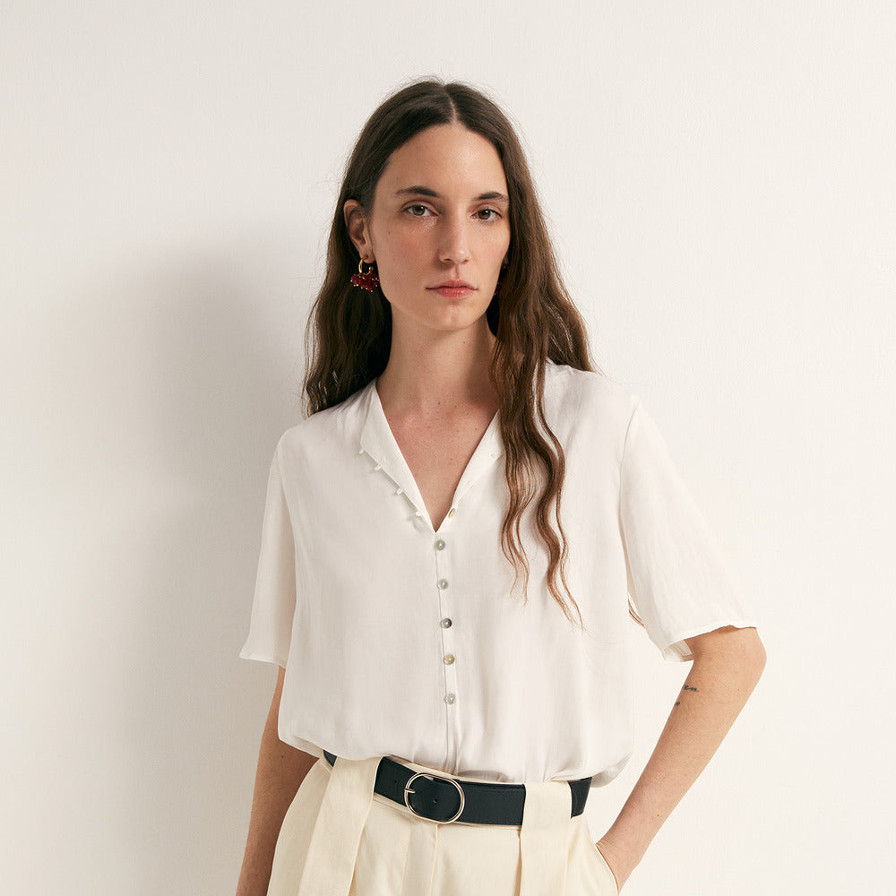 Sfera | Blusa de Manga Corta para Dama