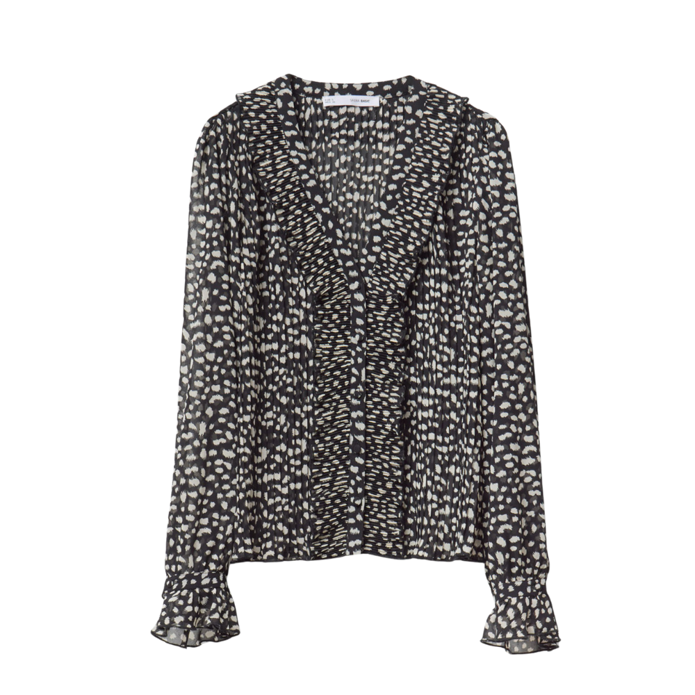 Sfera | Camisa Volante Plisado