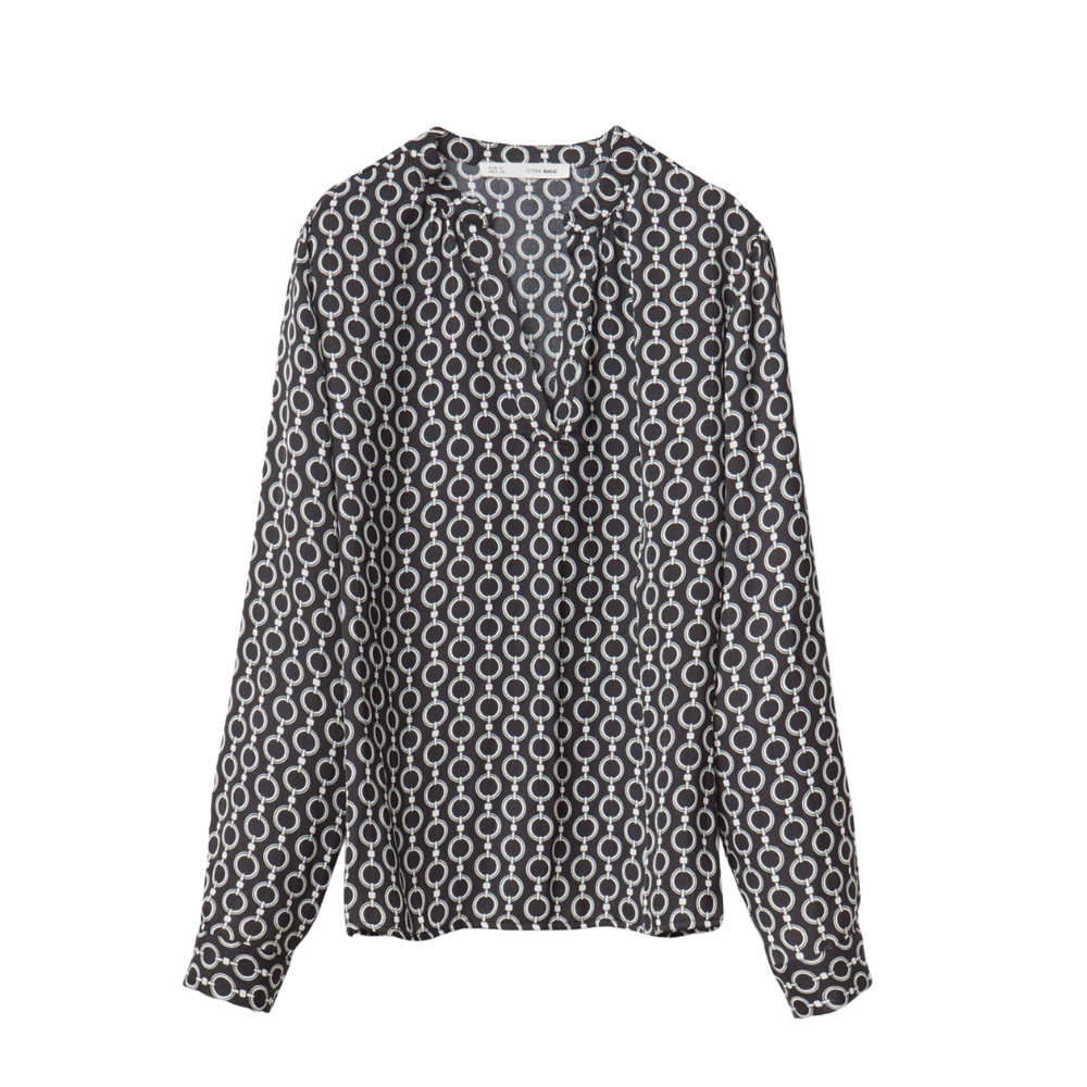 Sfera | Blusa Fluida Estampada para Dama