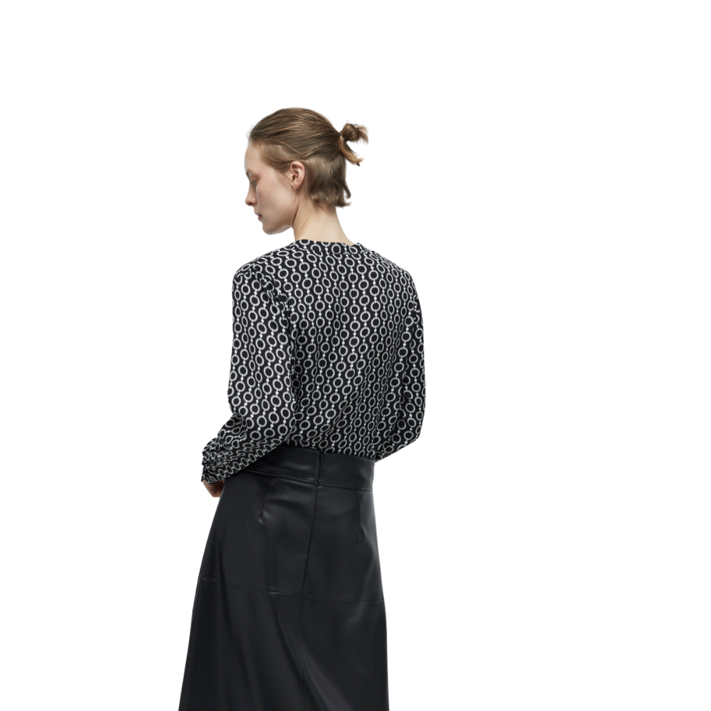 Sfera | Blusa Fluida Estampada para Dama