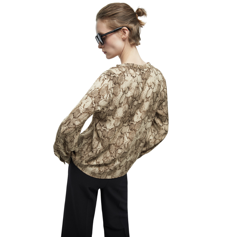 Sfera | Blusa Fluida Estampada para Dama