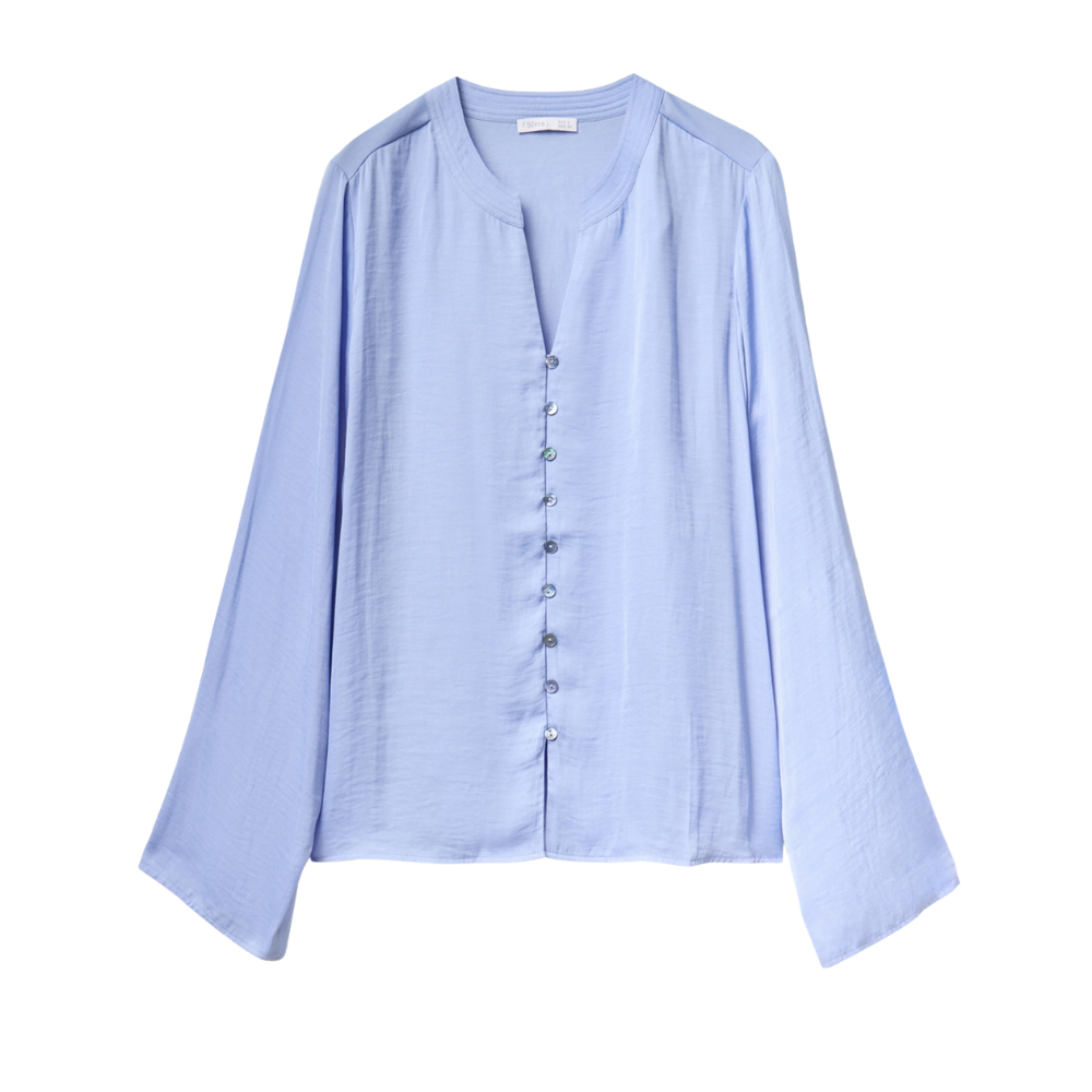 Sfera | Blusa Fluida con Botones para Dama