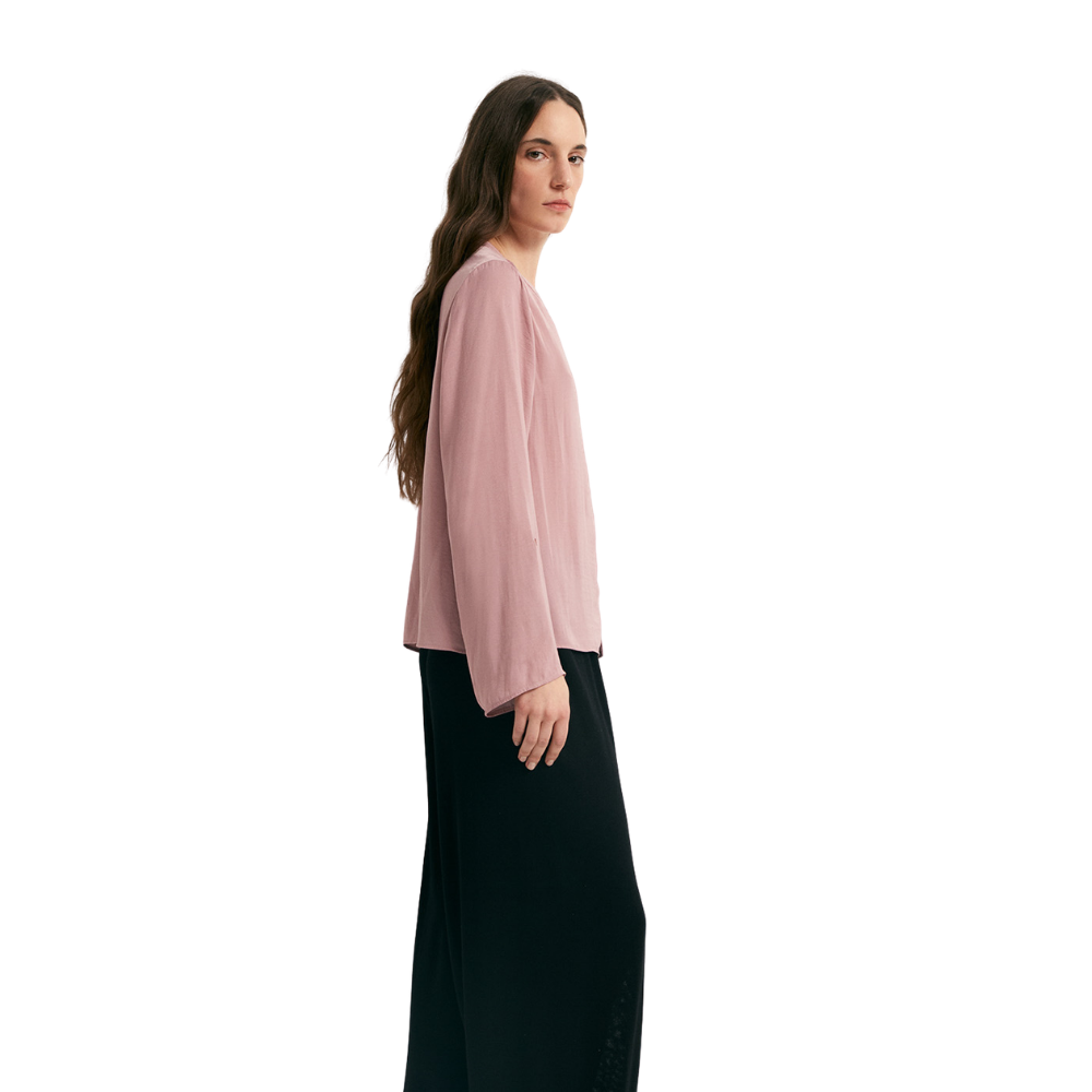 Sfera | Blusa Fluida con Botones para Dama