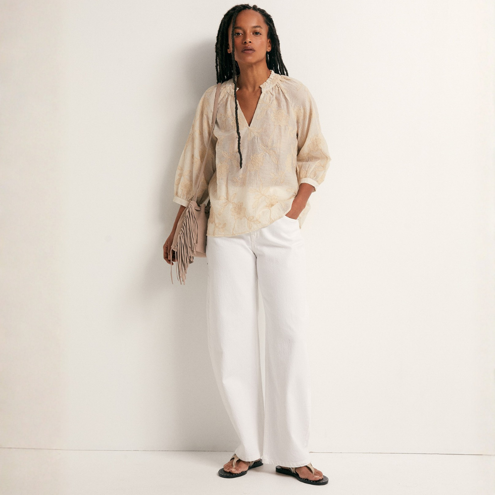Sfera | Blusa Tipo Ranglan en Textura para Dama