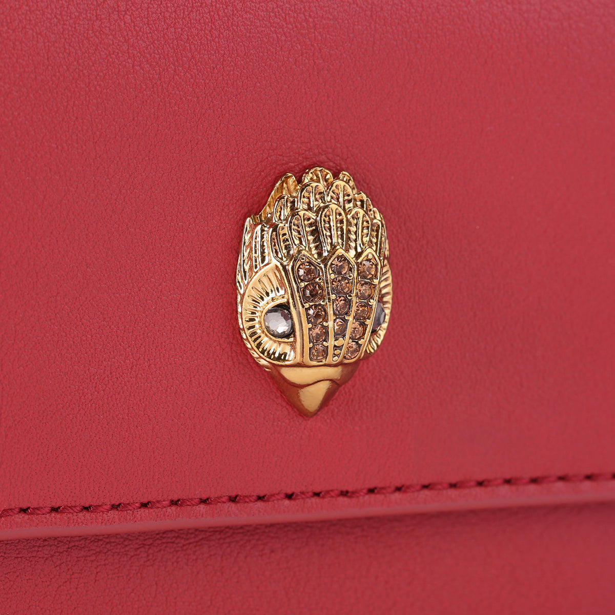 Kurt Geiger | Bolso Pequeño Shoreditch Soft de Piel Roja