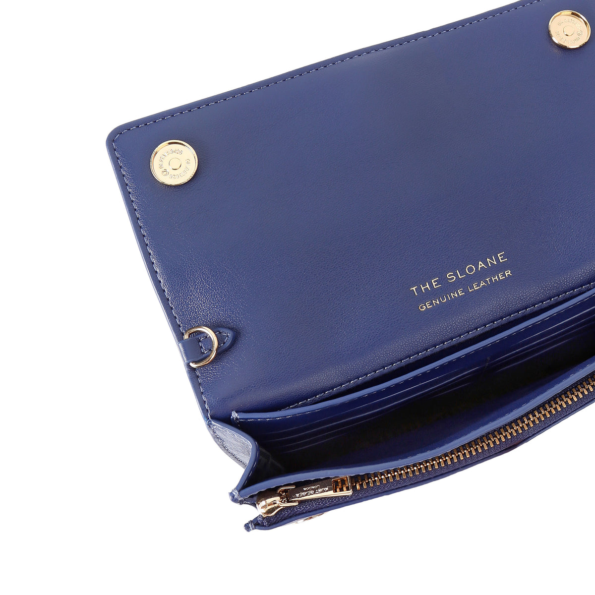 Kurt Geiger | Bolso Pequeño Shoreditch Soft de Piel Azul
