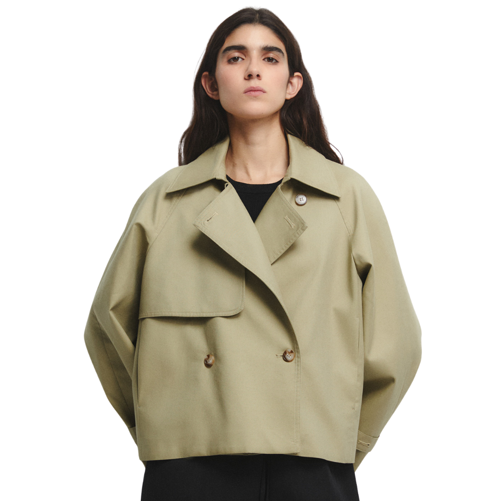 Sfera | Abrigo Trench Corto para Dama