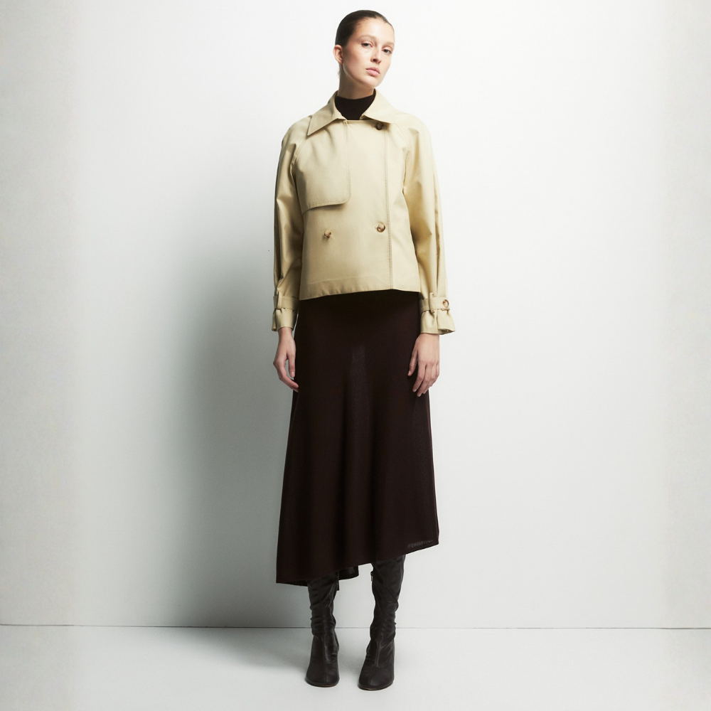 Sfera | Abrigo Trench Corto para Dama
