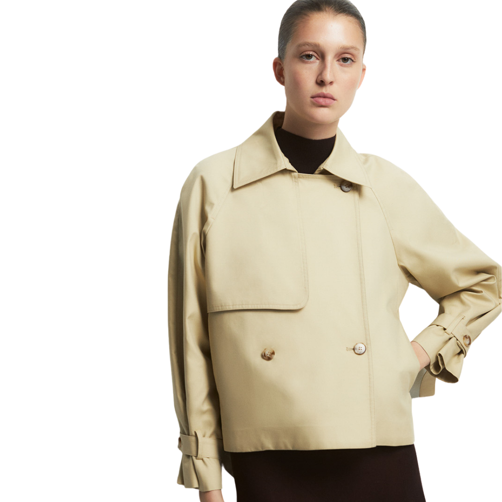 Sfera | Abrigo Trench Corto para Dama