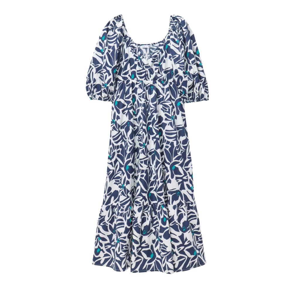 Sfera | Vestido Popelín Estampado para Dama
