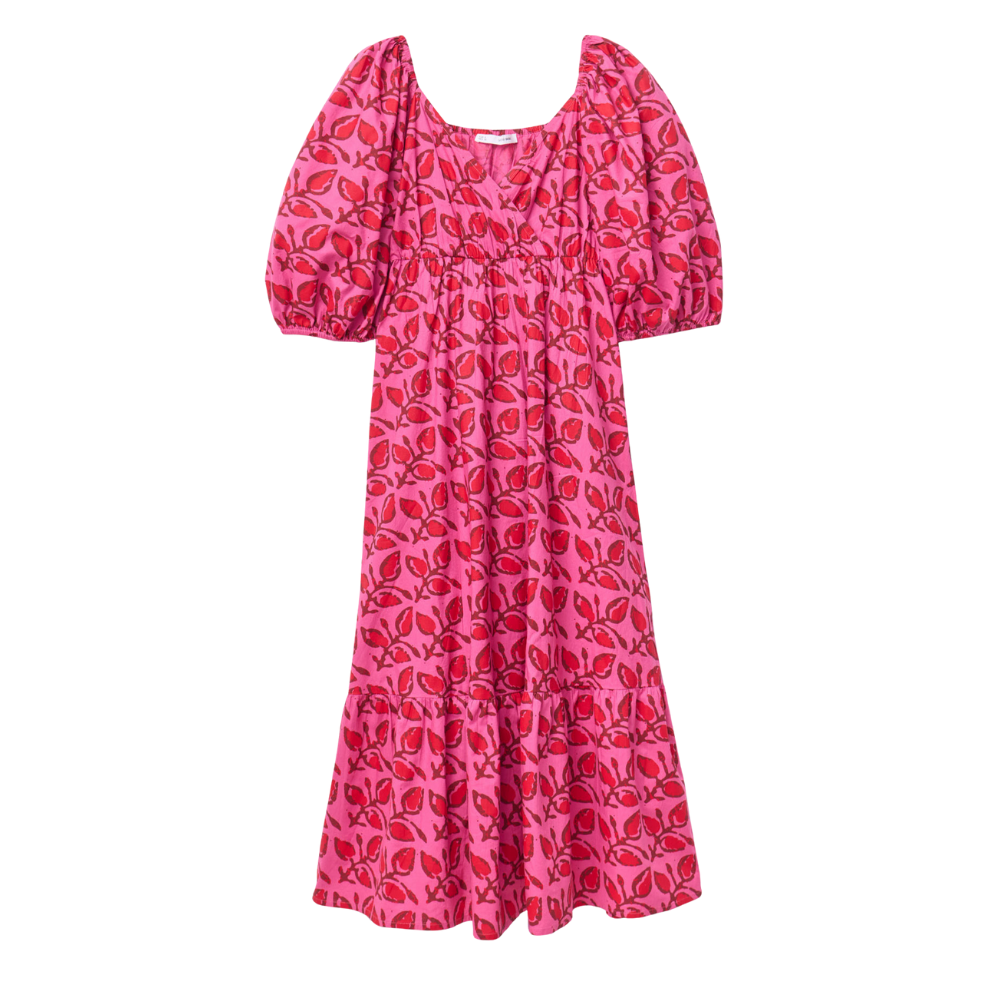 Sfera | Vestido Popelín Estampado para Dama