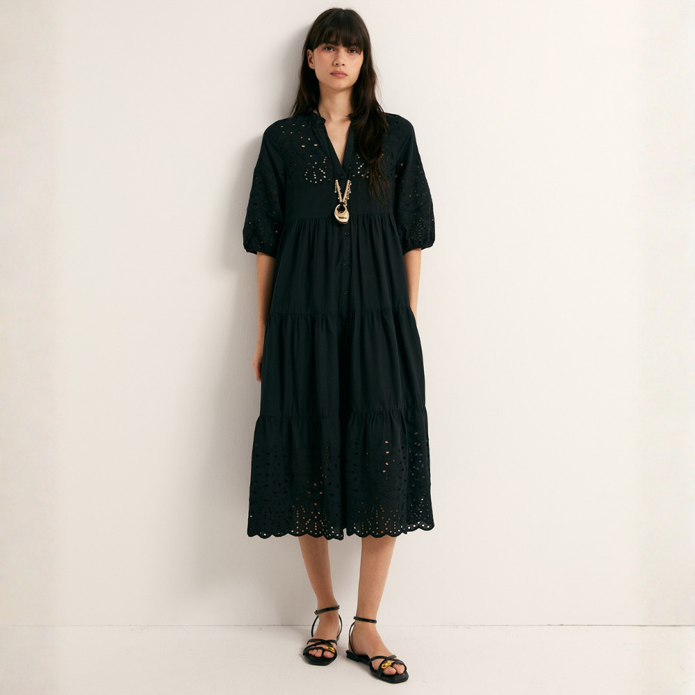 Sfera | Vestido Camisero Schiffly para Dama