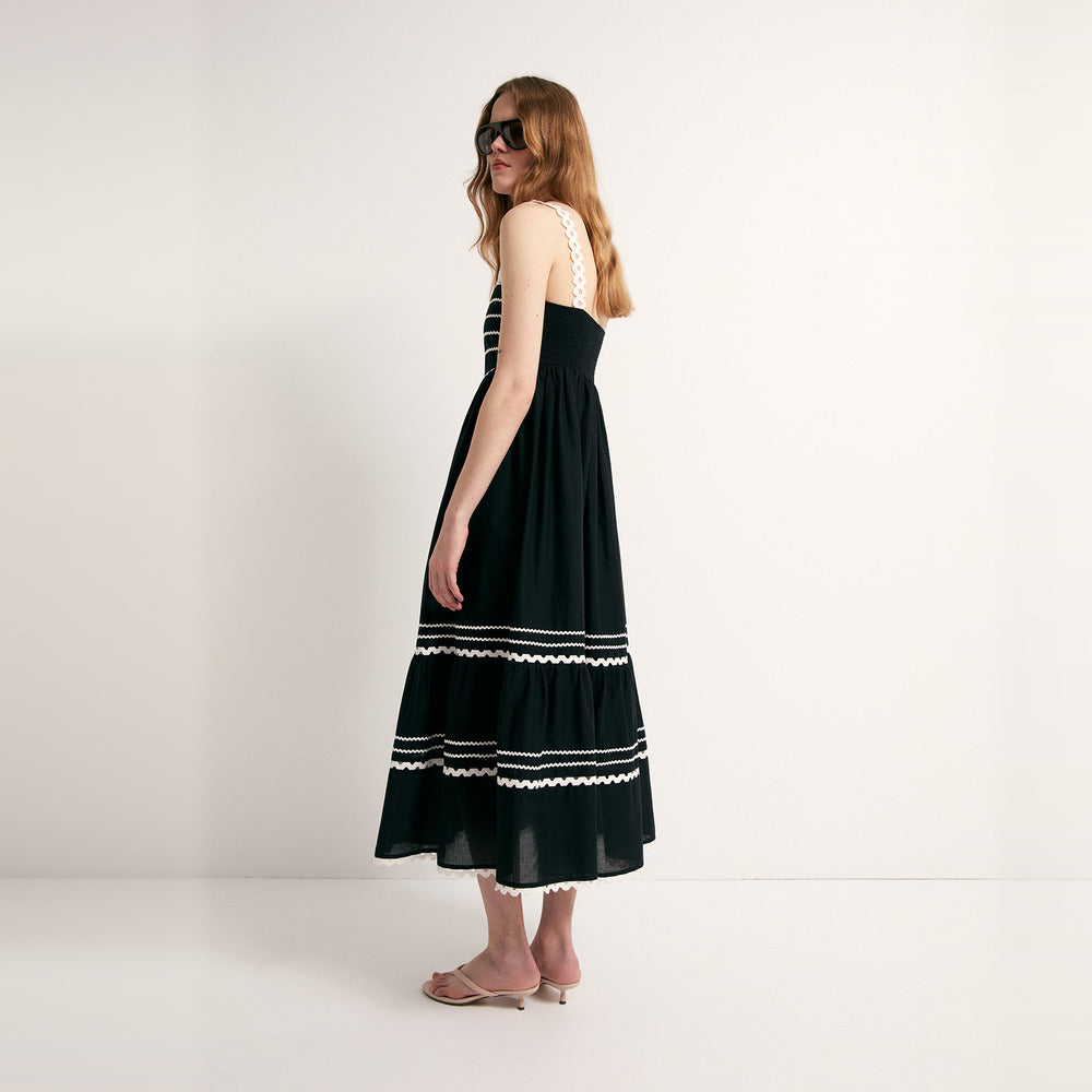 Sfera | Vestido de Cintas en Encaje para Dama