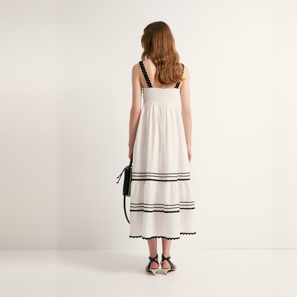 Sfera | Vestido de Cintas en Encaje para Dama