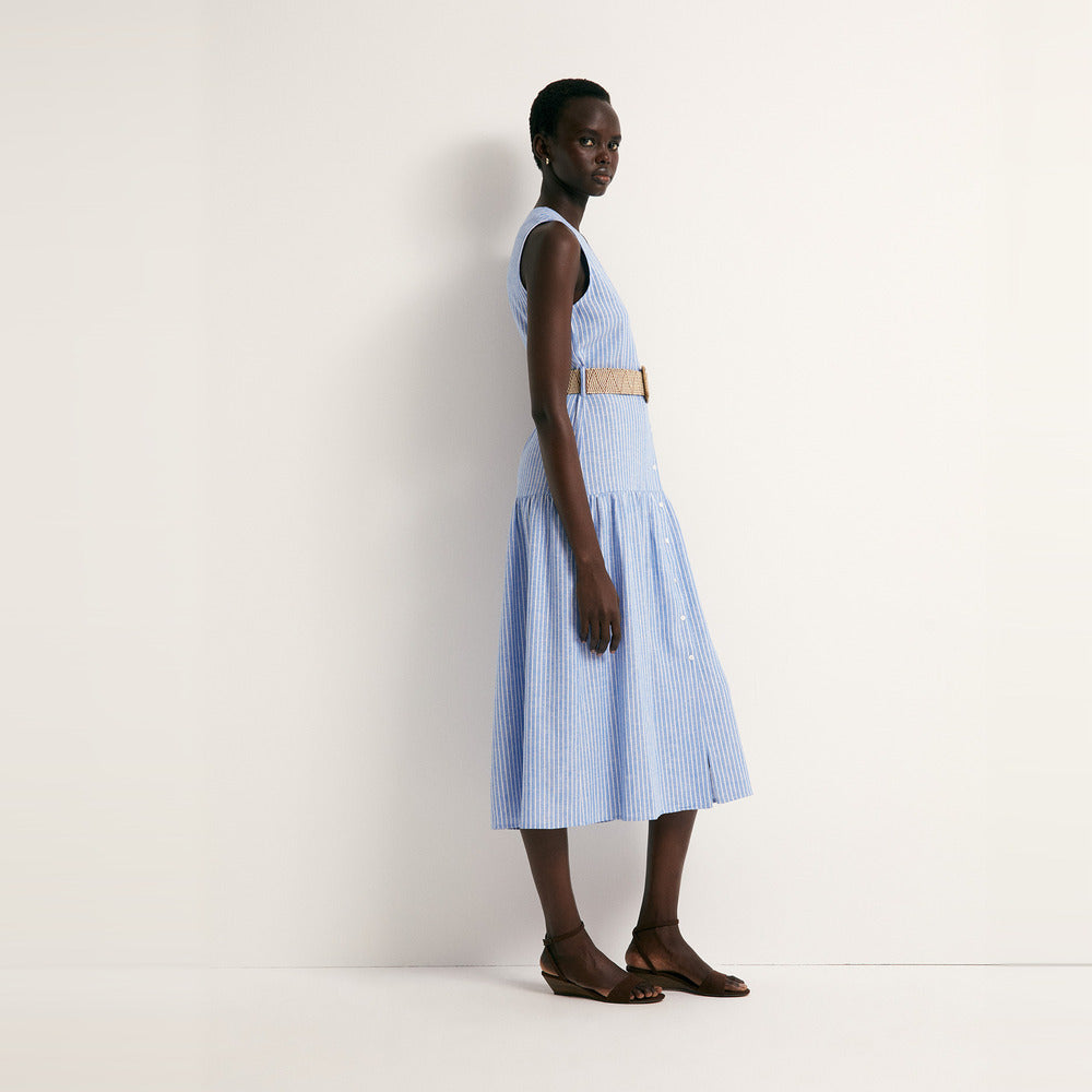 Sfera | Vestido Camisero en Lino para Dama