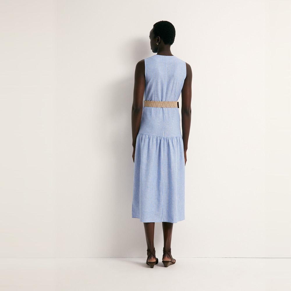 Sfera | Vestido Camisero en Lino para Dama