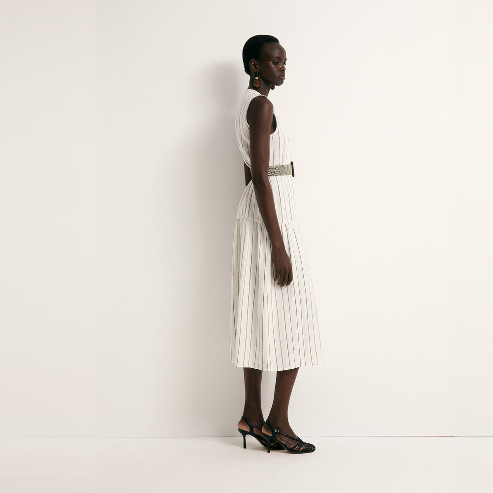 Sfera | Vestido Camisero en Lino para Dama
