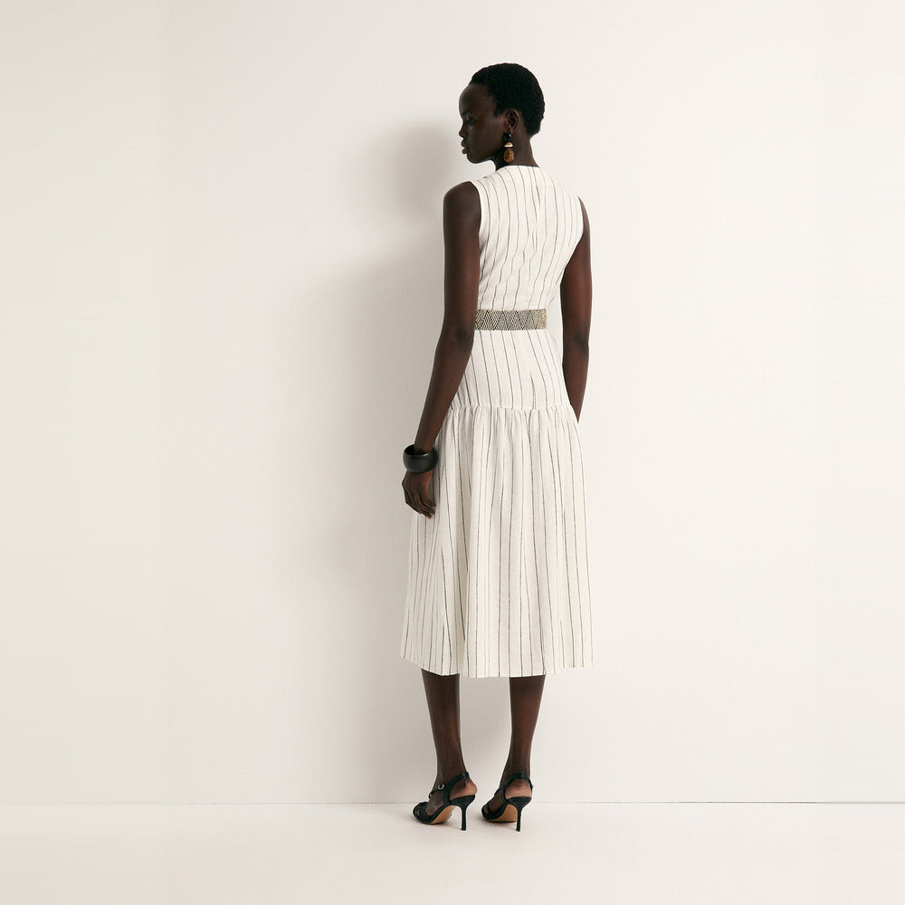 Sfera | Vestido Camisero en Lino para Dama
