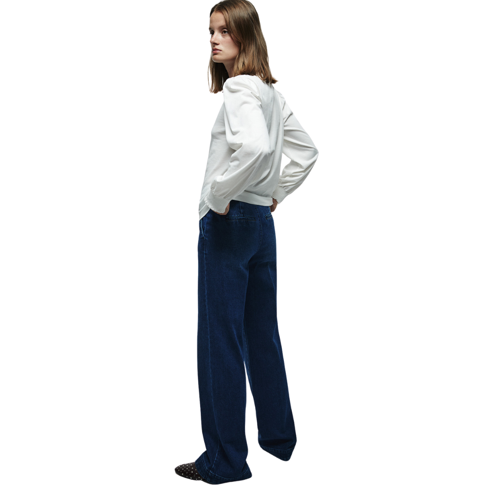 Sfera | Camiseta Lisa Botones para Dama