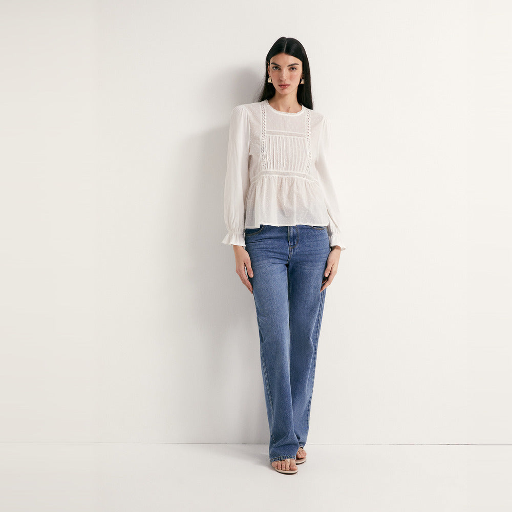 Sfera | Camiseta Plumetti con Cintas para Dama