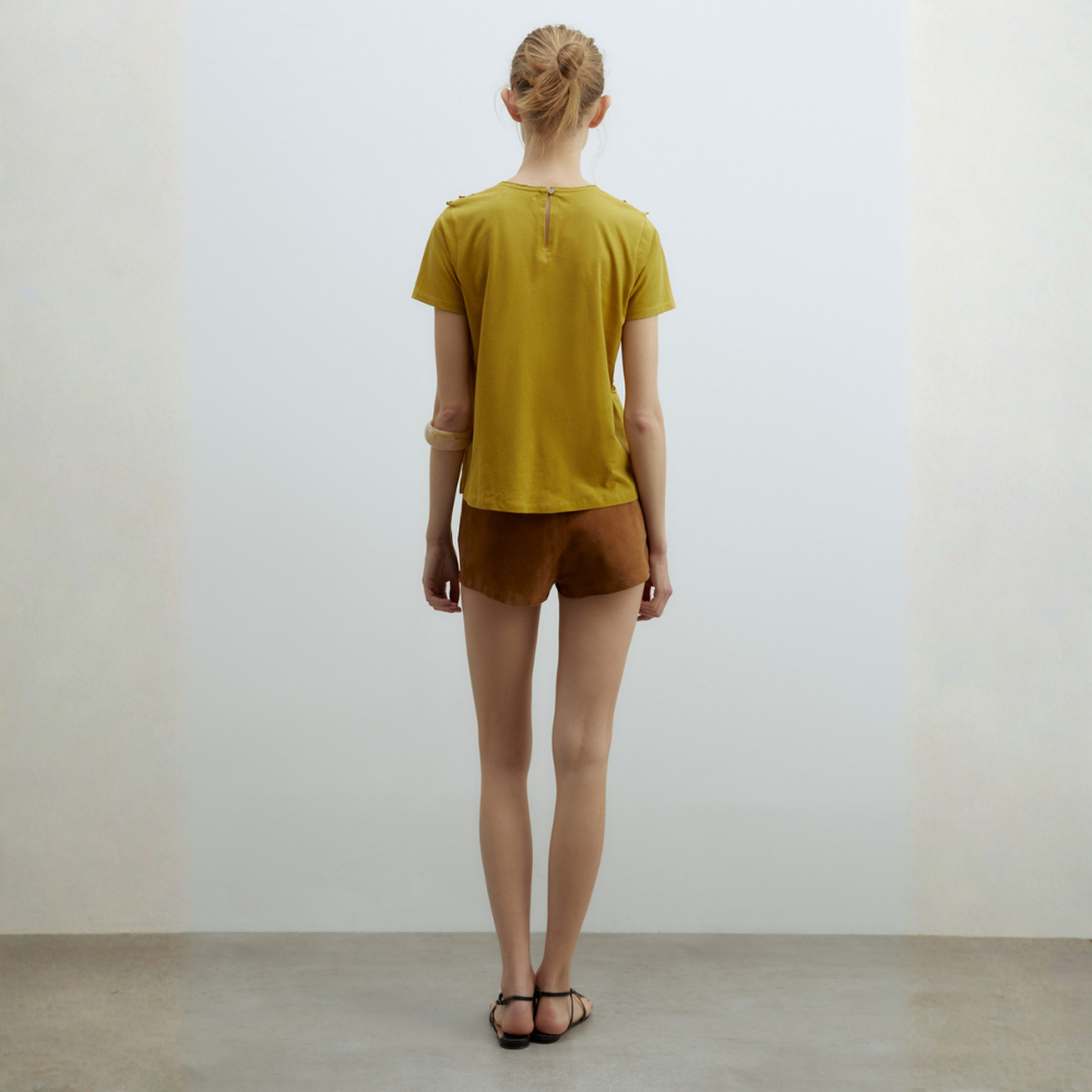 Sfera | Camiseta Flores Bordadas para Dama