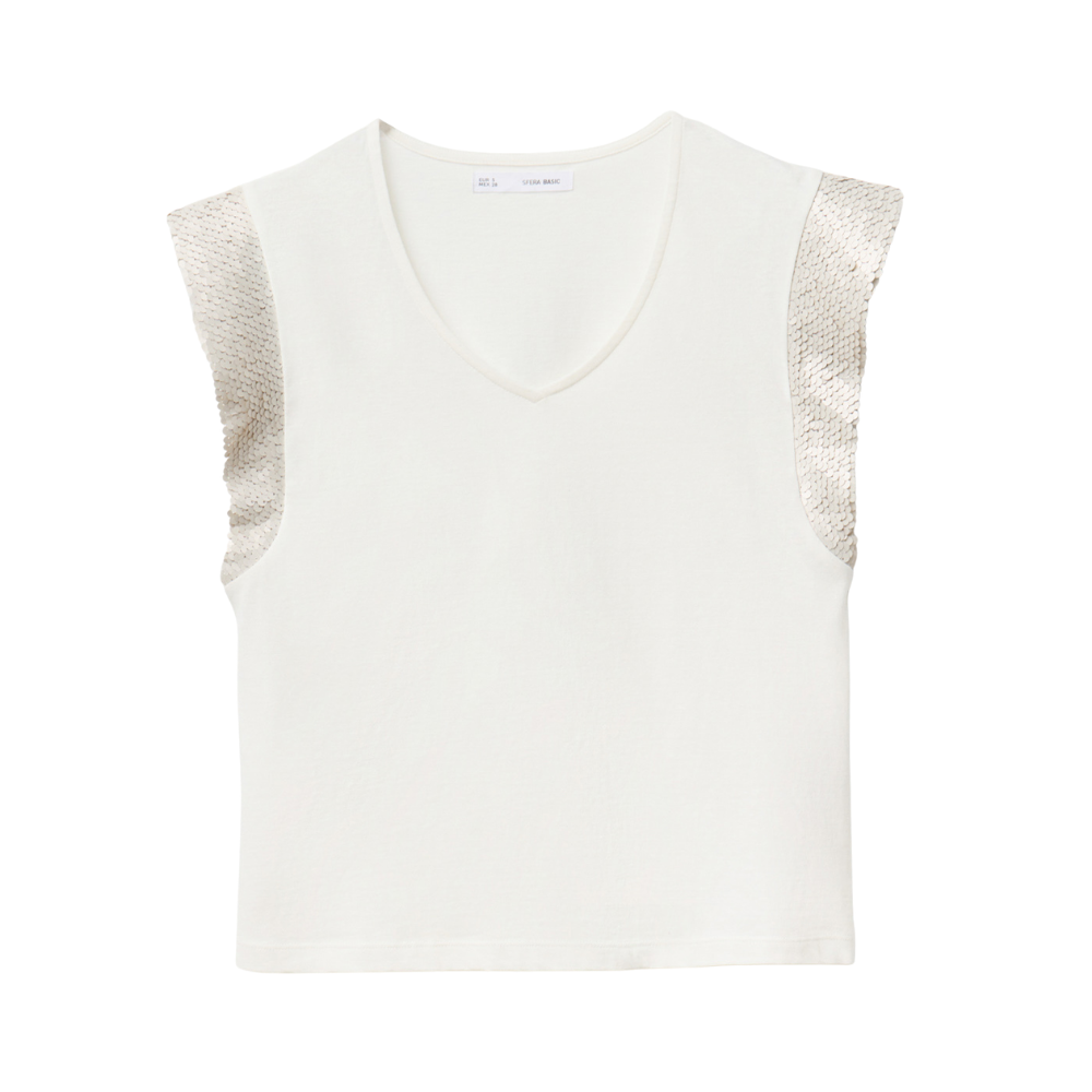 Sfera | Camiseta Lentejuela para Dama