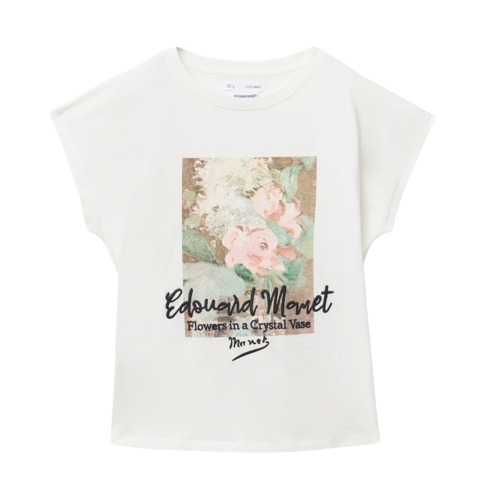 Sfera | Camiseta Licencia Manet para Dama