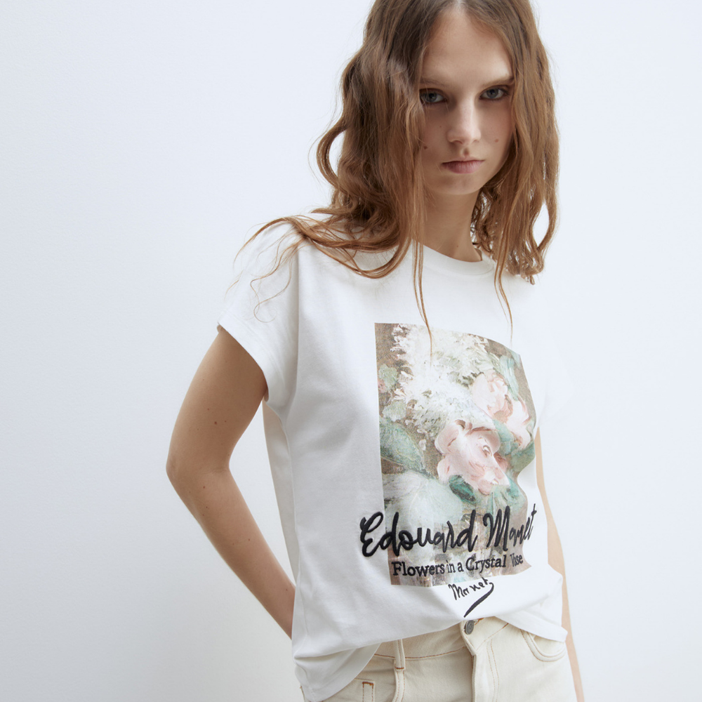 Sfera | Camiseta Licencia Manet para Dama