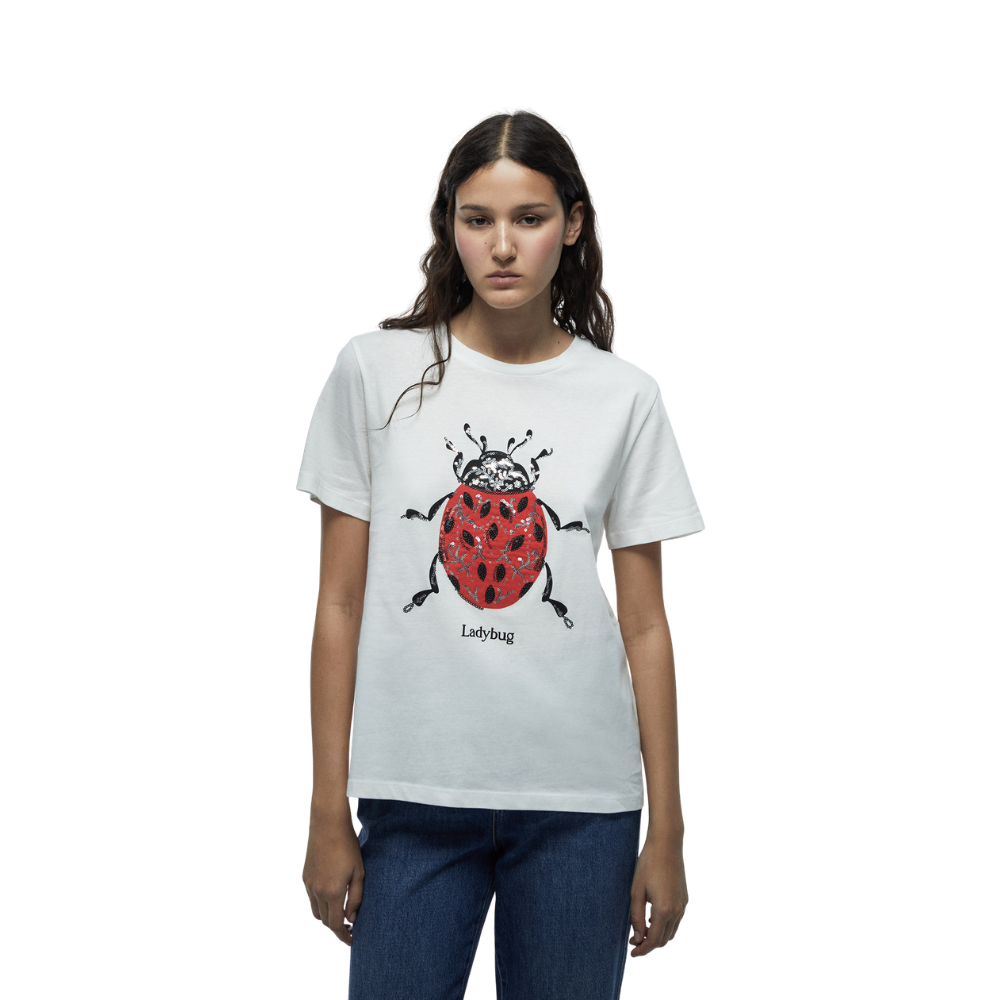 Sfera | Camiseta Lentejuelas Gráfico