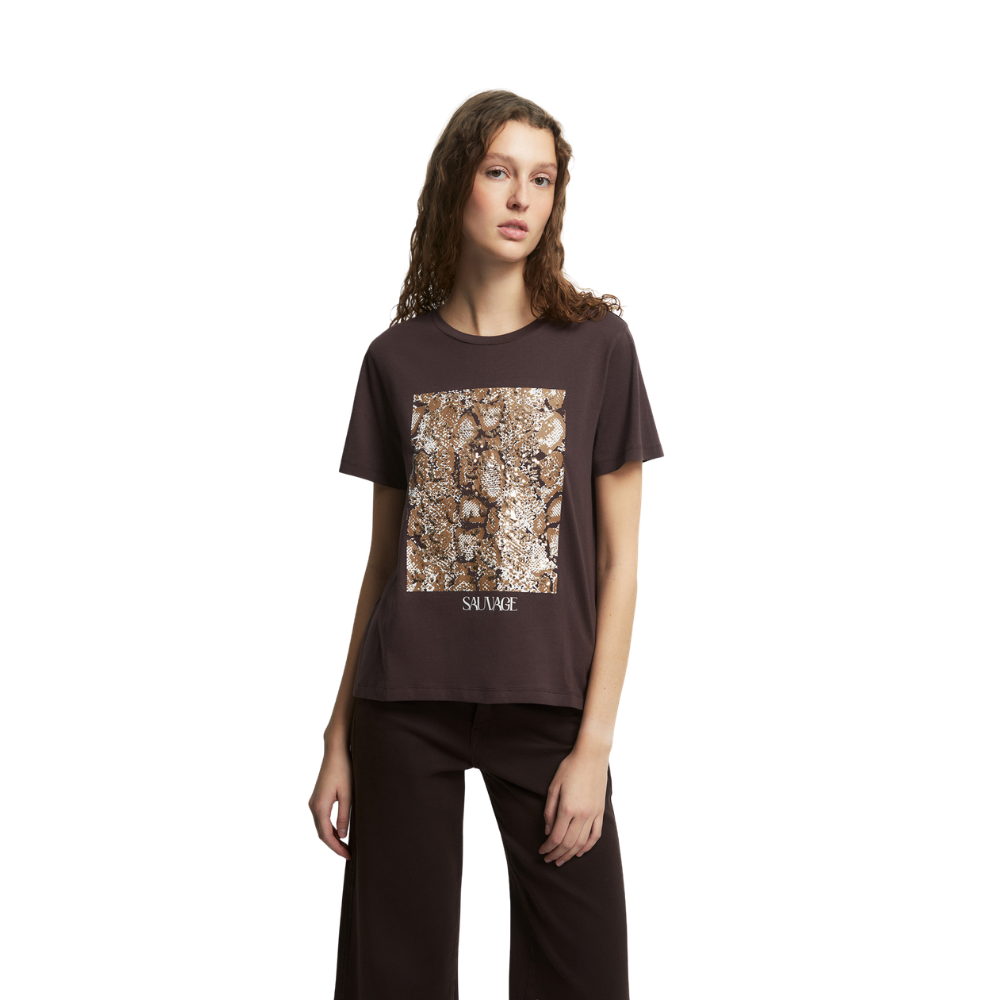 Sfera | | Camiseta Lentejuelas Gráfico