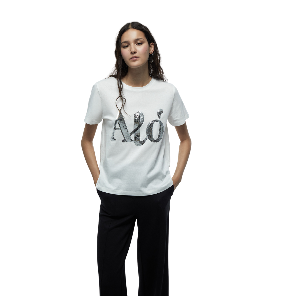 Sfera | Camiseta Lentejuelas Gráfico