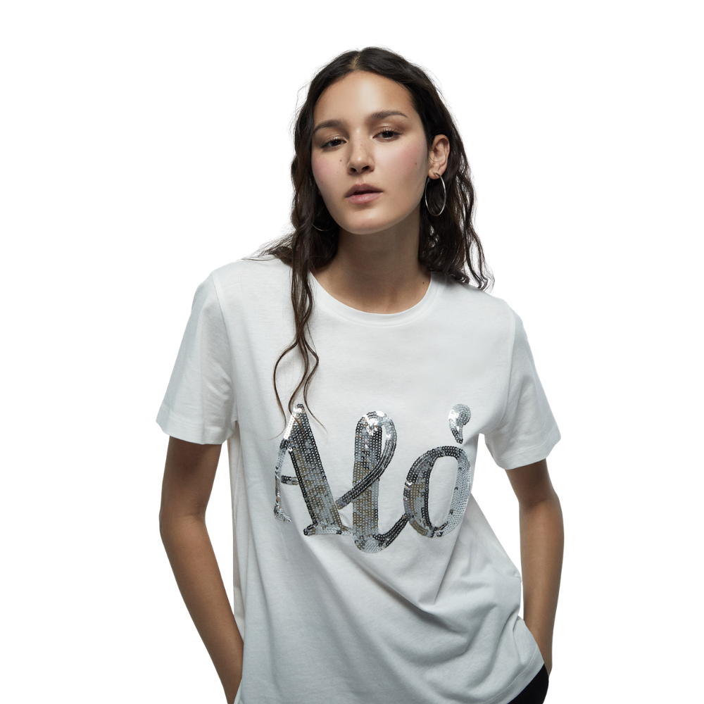 Sfera | Camiseta Lentejuelas Gráfico