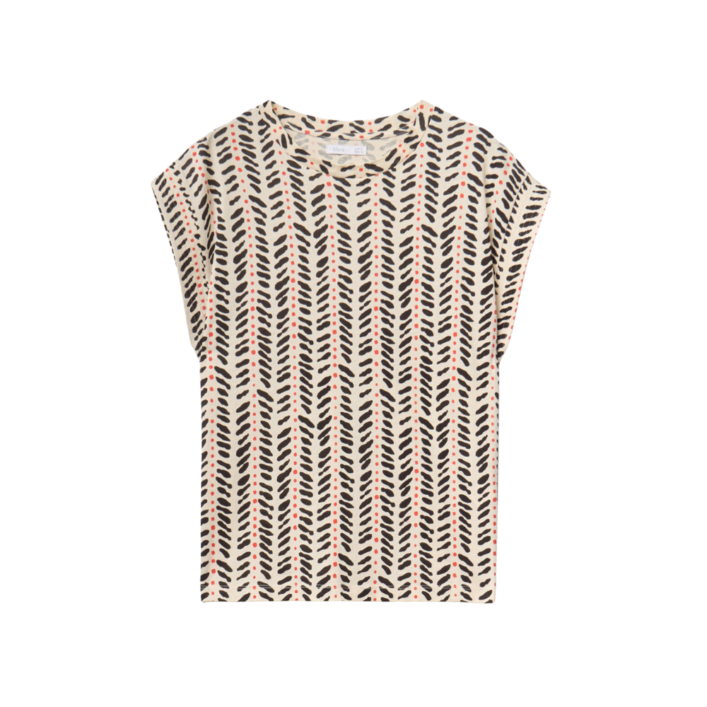 Sfera | Camiseta Básica Estampada para Dama