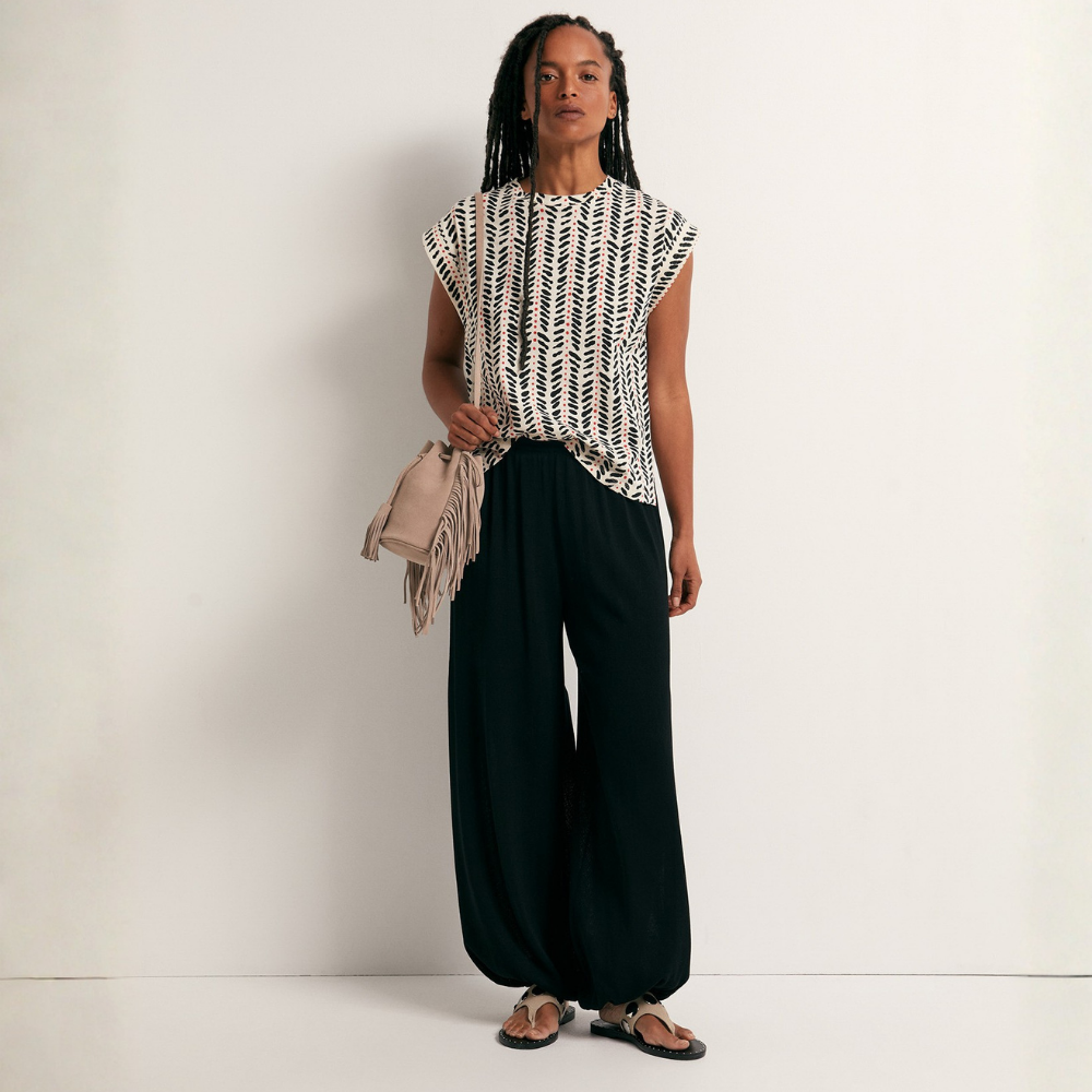 Sfera | Camiseta Básica Estampada para Dama