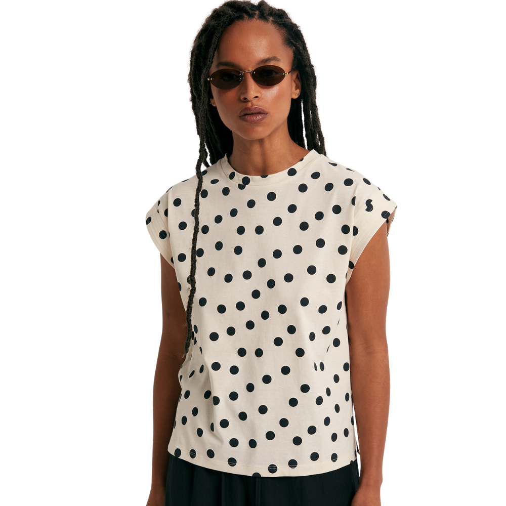 Sfera | Camiseta Básica Estampada para Dama