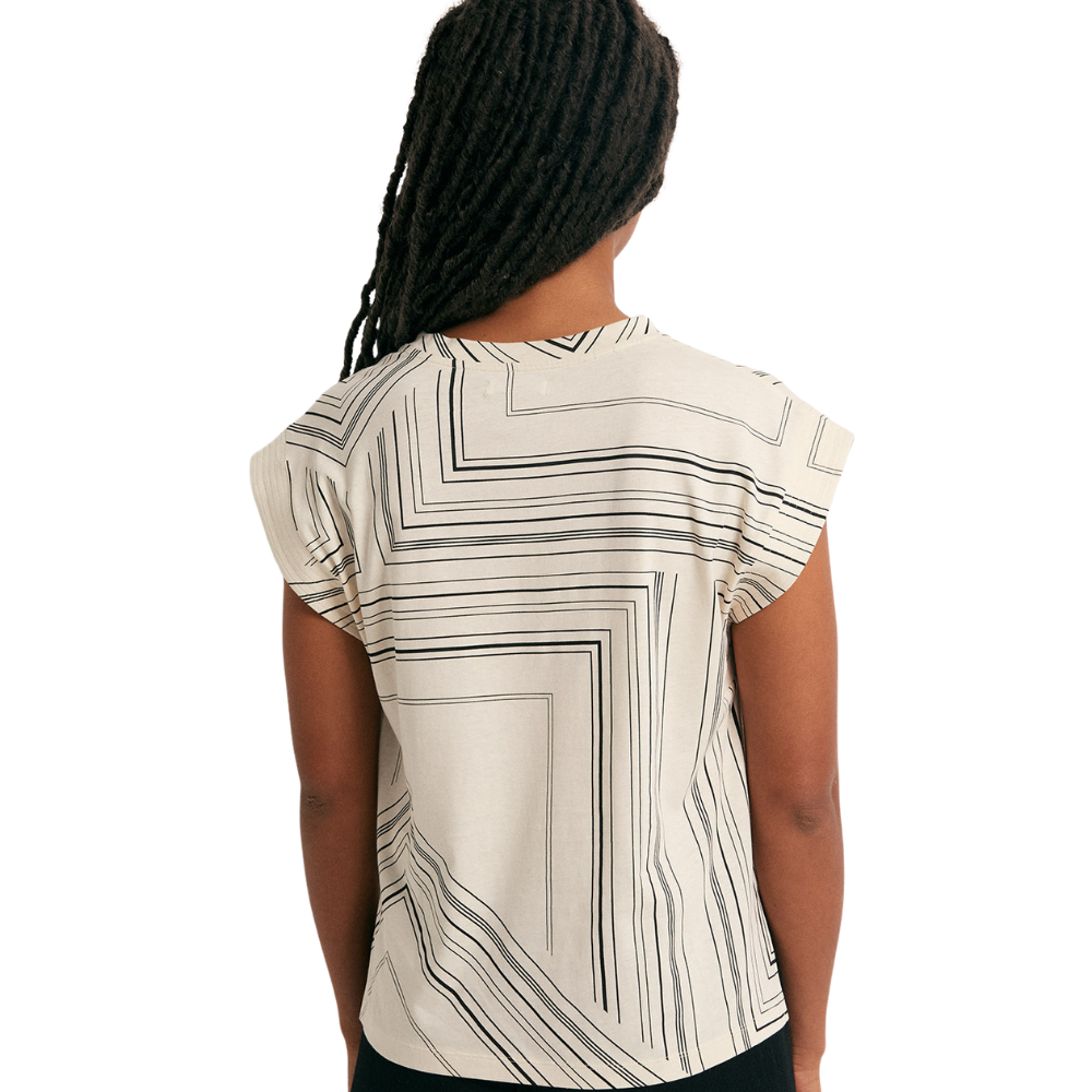 Sfera | Camiseta Básica Estampada para Dama