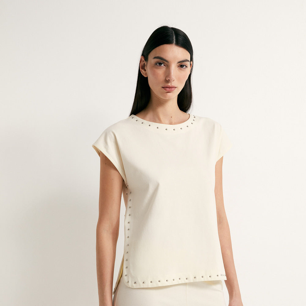 Sfera | Top con Tachas para Dama
