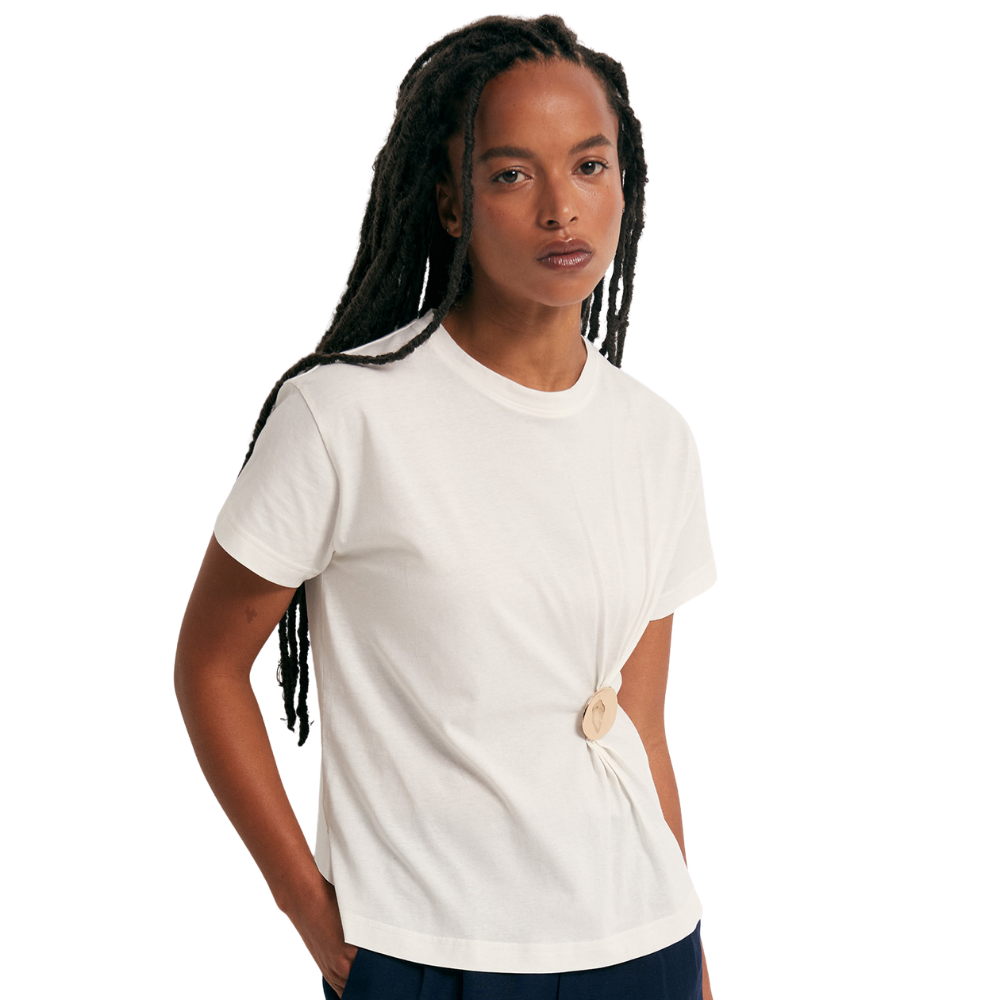 Sfera | Camiseta Pieza Metalica para Dama