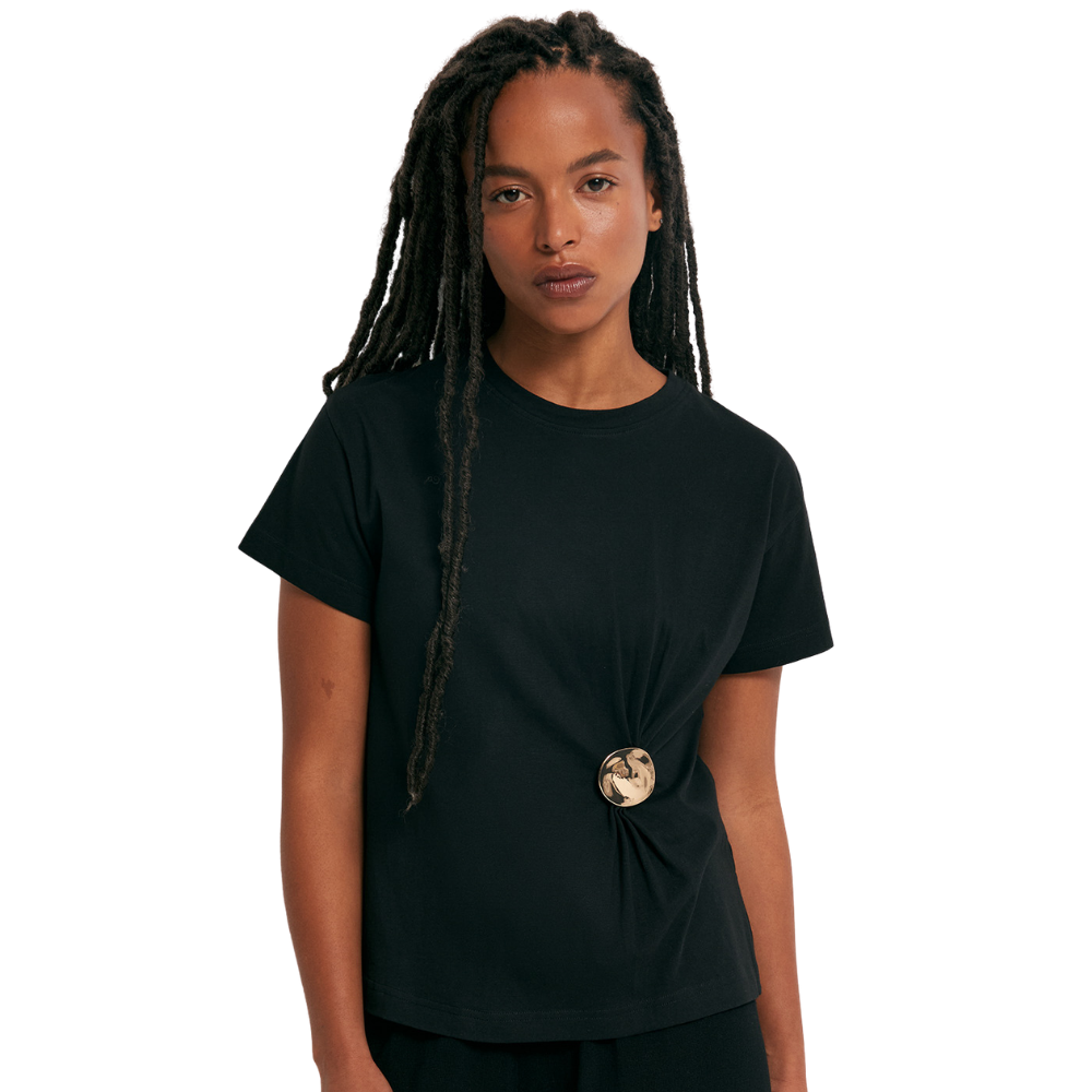 Sfera | Camiseta Pieza Metalica para Dama