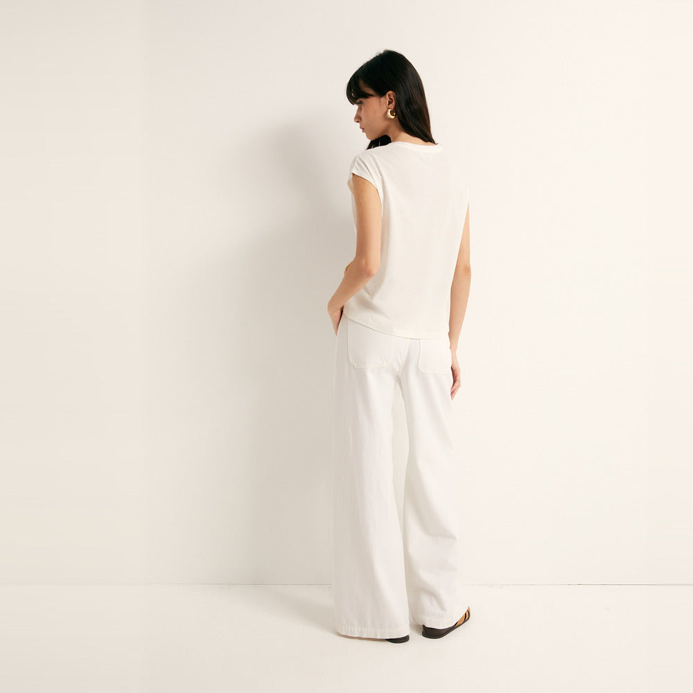 Sfera | Camiseta con Bolsillo en Piezas para Dama